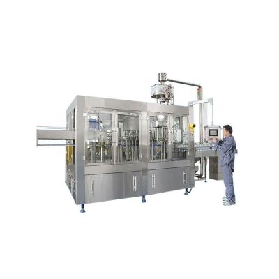 China Beverage Carbonated Sparkling Water Bottling Plant Beverage Juice Filling Machine Production Line Soft Drink Filling Liquid Filler Line for sale