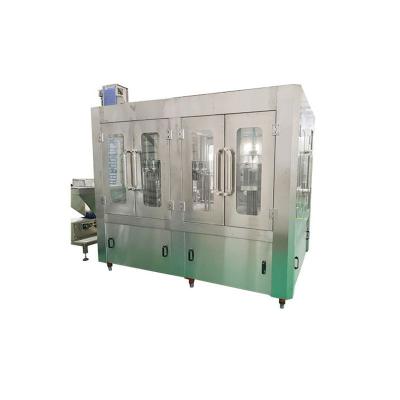 China 6000bph Beverage Sparking Line /carbonated Soft Drink Filling Soda Water Beverage Plant Machine for sale