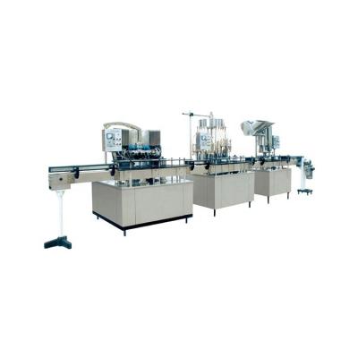 China Low Beverage Factory Price Easy Operate Linear Beverage Carbonated Water Bottle Filling Machine for sale