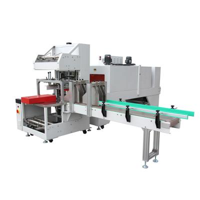 China Automatic Food Sleeve Packing Bottle Packing Machine+BSE-5040A Heat Shrink Tunnel for sale