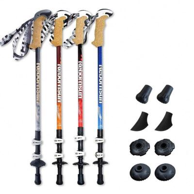 China Cork Robinson | Edge of Night | Trekking Canes Poles Carbon Poles / Sticks For Hiking Camping Fast Lock Winter Alpenstocks for sale