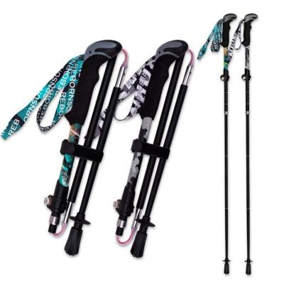 China Eva Robinson | War Wings | Hot Selling Foldable Carbon Trekking Poles Hiking Cane Stick Walking Canes Adjustable for sale