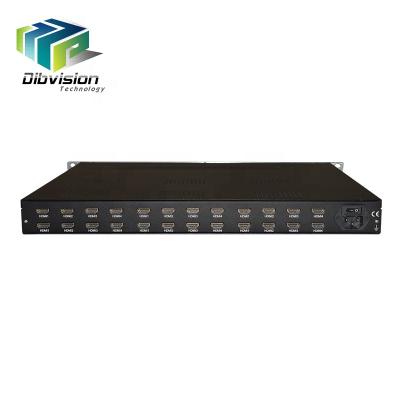 China Digital TV Head-end System 24 hd-mi to 8 rf dvb-t isdb-t modulator with h.265 encoder modulador for digital headend for sale