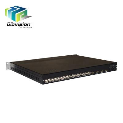 China Digital TV Head-end System 4 Channel DVB-S2 To IP Pass 8ch hd h.264 IP Encoder UDP Multicast All In One Device for sale