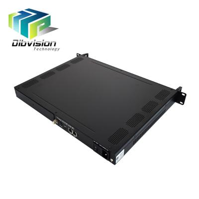 China CATV or DTV Broadcasting System Cable TV RF Modulator Isdb T Transmisor IP Digital Stream To Isdbt Modulator Catv 6channels for sale