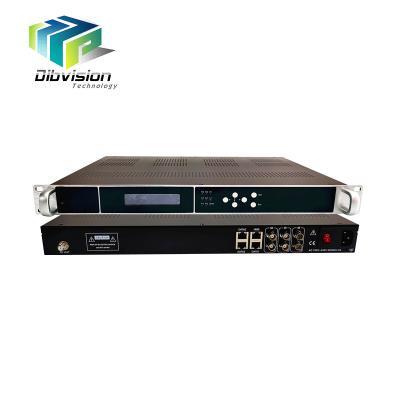 China Digital TV Head-end System Hotel TV Modulator Asi IP To RF Converter Multicast Stream To Dvb C Isdb-t China Modulator Cable for sale