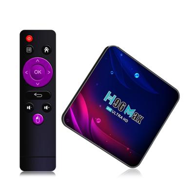 China OS Smart TV BOX H96 MAX V11 RK3318 Dual Core 2.4G/5.8G WIFI OTT TV Quad Core 11.0 Support 4K Max 4K Android Media Player H96 for sale