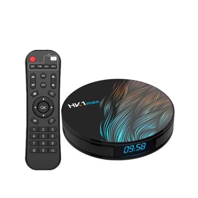 China Dual WiFi Android TV Box HK1 Max Smart Box HK1 4k HD Smart Set Top Box Android 9.0 RK3328 4GB RAM 32GB 64G ROM Support 4K Android TV for sale