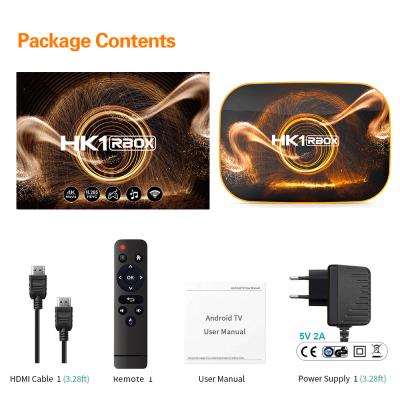 China Android 10 TV Box 2G 4G RAM Dual WiFi RK3318 Chip 10bit HDR 4K Smart Android TV Box HK1 Support 6K HK1 Rbox Support 4K Cool Box HK1 for sale