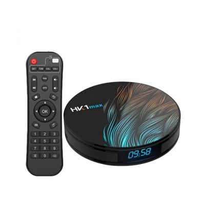 China High Quality Box HK1 Max Android 9.0 RK3328 4GB RAM 32GB 64G ROM Dual Wifi Bt 4.0 4k HD Smart Media Player HK1 Support 4K TV for sale