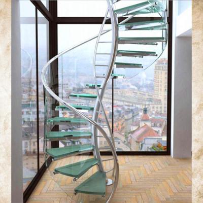 China Italy Size Tempered Glass Treads Modern Custom Stairs Step Panel For Stairs for sale