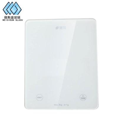 China Modern Tempered Top Glass Electronic Scale Glass For Human Body Scale for sale