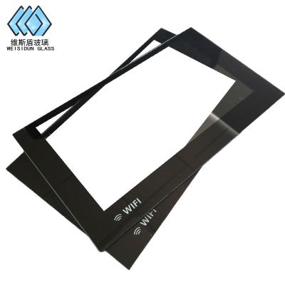 China Display Touch Screen Cover Device Technology Customized Anti-Glare Glass Panel for sale