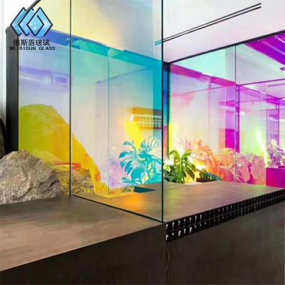 China Modern tall window privacy stained glass for sale