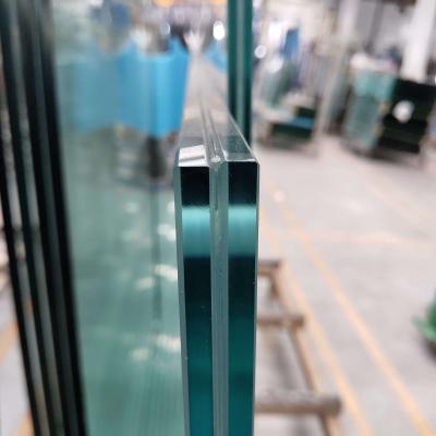 China 6.38mm-40.28 mm flat/curv.ed industrial architectural laminated glass for buildings residencial window for sale