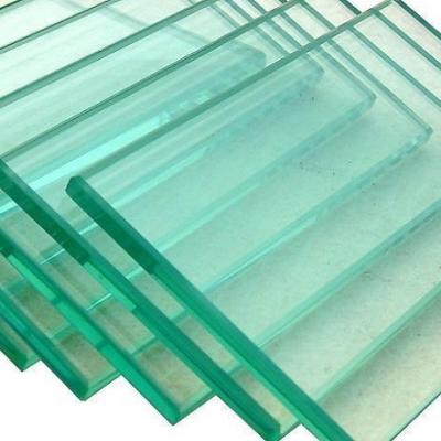 China 6-100mm Industrial Laminated Glass Clear Tempered China PVB SGP Factory Safety for sale