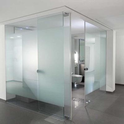 China Modern 4 mm -19 mm transparent colored frosted acid etched glass for sale