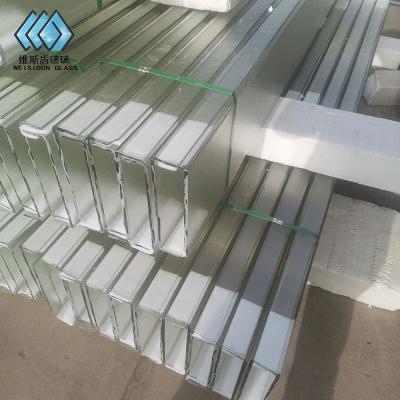 China Installation Facade Channel System Contemporary Glass Double Wall for sale