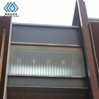 China Modern Glass U Channel Adjustable U Shaped Glass For Exterior Wall Of Toughened U Building Glass for sale