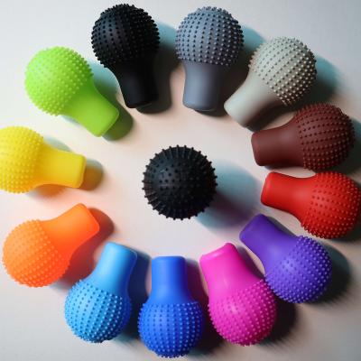 China Other Wholesale Wear Resistant Rubber Colorful Silicone Cover Shift Button Covers for sale