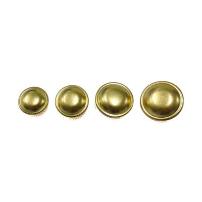 China High Quality Brass Copper Gold Coat Button Sewing Custom Leg Button Viable For Clothing Garment Coat for sale