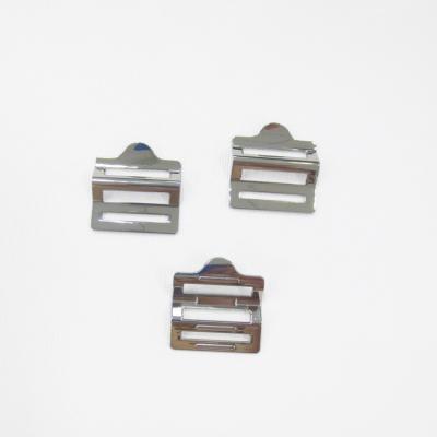 China Popular Fashion Adjuster Ladder Lock Belt Slider Buckle Nickel Free Buckle For Belt for sale