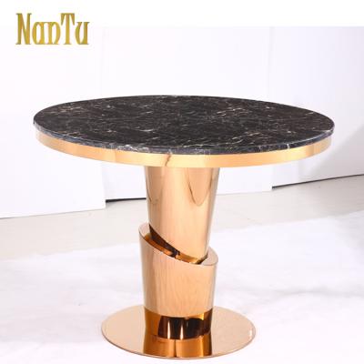 China Meeting Table Multifunctional Marble Top OEM Dining Table for sale