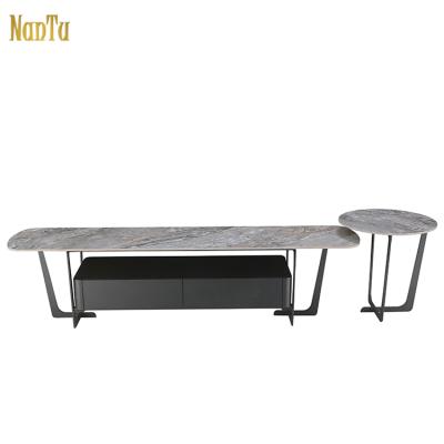 China OEM Design Foshan Furniture Manufacturer Industrial Unit Design Furniture Living Room TV Stand for sale