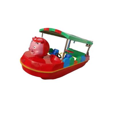 China Original Sea - River - Lake - Ocean Water Park Games 6 Passengers Electric Battery Fiberglass Tour Boat For Sale for sale