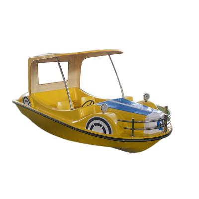 China Interesting Luxury Fiberglass Tractor Fiberglass Manufacturer Well Leisure Electric Boat For Sale for sale