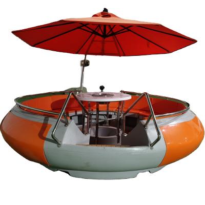 China Sea - River - Lake Boat Barbecue Grill High Quality Round Plastic - Ocean With 10 Passengers for sale