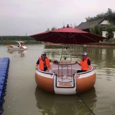 China Sea - River - Lake - Ocean BBQ Electric Leisure Donut Hot Selling Circular Boat for Amusement Park for sale