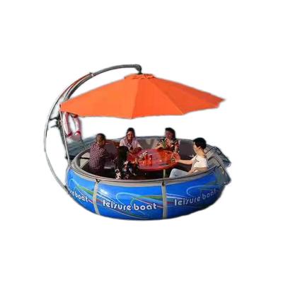 China Sea - River - Lake - Ocean Enjoy Your Free Time China Party BBQ Grill Boat Donut for sale