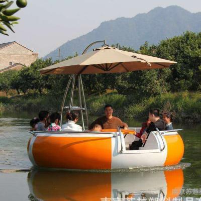 China Sea - River - Lake Water Recreation - Ocean Dining Electric Barbecue Plastic Boat With Plastic Hull for sale