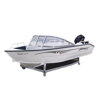 China Sea - River - Lake Black Color - Ocean Color / White / Custom Color Speedboat With Reinforced Guardrails To Prevent Water Running Aground for sale