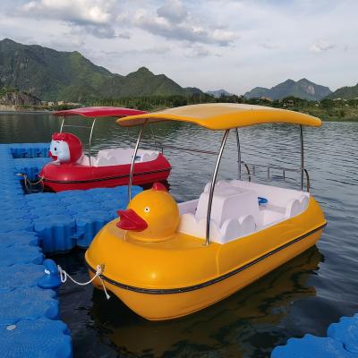 China New Design Pedal Boat Animal Duck Sea - River - Lake - Ocean For Scenic Sightseeing for sale