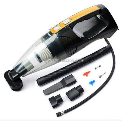 China 12v Vehicles Handheld 4 in 1 Car 100w Mini Portable Wet Dry Vacuum Cleaner for sale