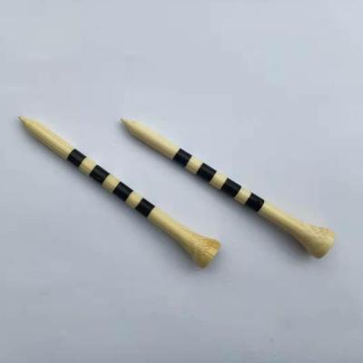 China 2021 durable cheap bamboo china logo printed custom 83mm bamboo golf tees wholesale for sale