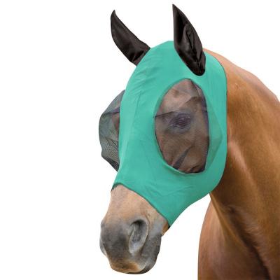 China Protect Face Custom Anti-UV Sun Protection Mesh Horse Fly Mask With Ears for sale