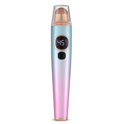 China Skin Tightening Christmas Gift Beauty Eye Care Massage Bian Stone Heating Vibration Eye Massager 2021 for sale