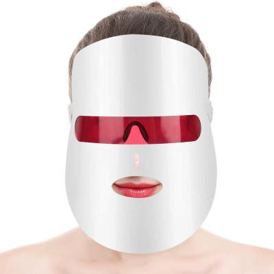 China Skin Tightening Skin Rejuvenation 7 Colors Beauty Therapy LED Face Masks Programmable Led Light Face Mask for sale