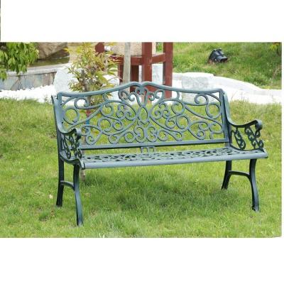 China All Weather Resistant UV Resistant Waterproof Armrest Bronze Garden Chair With Flowers Design for sale