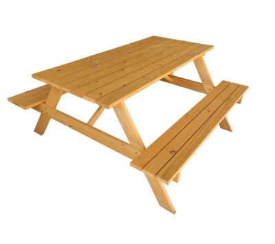 China Eco-Environmentally Guaranteed Quality Appropriate Prices Outdoor Wooden Picnic Table for sale