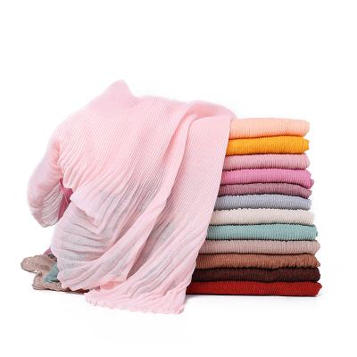 China Plain dyed high quality soft cotton and cotton canvas women hijab women muslim hijab scarf for sale