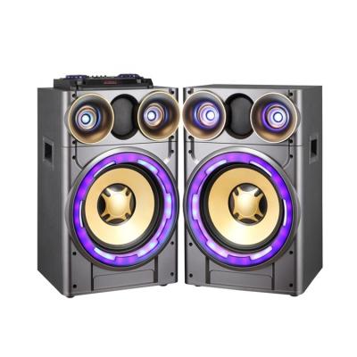 China Private LED Flashing Light MBA Mold 12 Inch Professional PA Active Wooden Speaker System 2.0 Inch Stage Speaker for sale