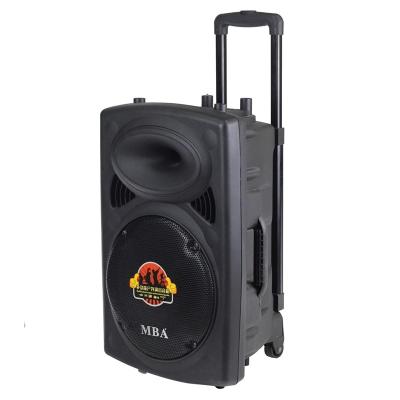 China No RTS Cheap Price Outdoor Karaoke Speaker 2020 15 Inch Party Bass Speaker With Led Light for sale