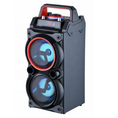 China Trolley Wireless Mobile Speaker 8 Inch Professional PA Active Speaker Stereo Loudspeaker for sale