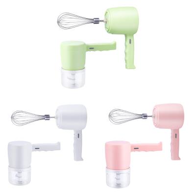 China Multifunctional 2 in 1 Multifunctional Electric Grinding Machine Egg Beater and Food Processor Mixer for Home for sale