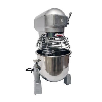 China Commercial Bakery Equipment 30 Liter Planetary Mixer Ejector Knob Cream Cake Stand Food Mixers Bakery Equipment for sale