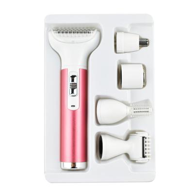 China Commercial 5 in 1 lady razor/epilator professional hair removal machine electric razor for sale